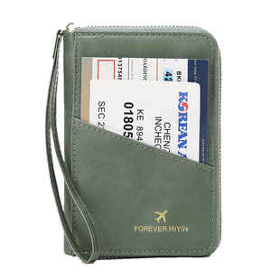 护照保护套卡包机票夹登机牌收纳包旅行护照夹防盗刷护照包证件包