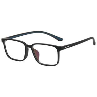 黑框眼镜男款近视方框女超轻复古大脸眼镜架可配度数学生眼睛框架