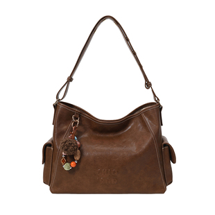 南风Chio2nd 燕麦暖调托特包包女式2026新款自由随性单肩斜挎大包