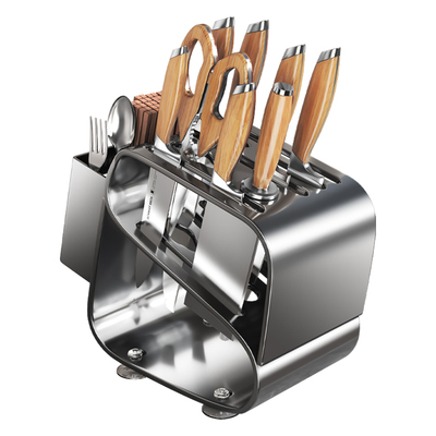 不锈钢厨房刀架置物架