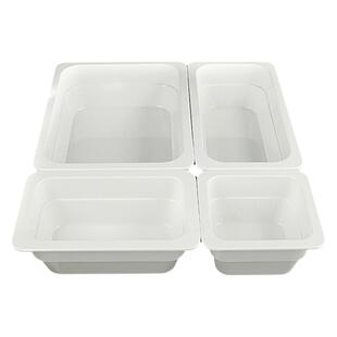 份数盘自助餐展示菜盘卤菜熟食盘加厚冷柜托盘专用防摔密胺仿瓷盆