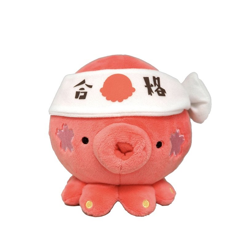 章鱼日本粉色章鱼毛绒小挂饰公仔