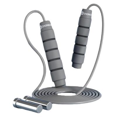 中欧跳绳健身减肥运动中考专用男燃脂钢丝绳子款竞速学生成人跳神