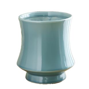 花盆陶瓷现代简约轻奢高级感家用蝴蝶兰花流泉枫专用盆景套盆通用