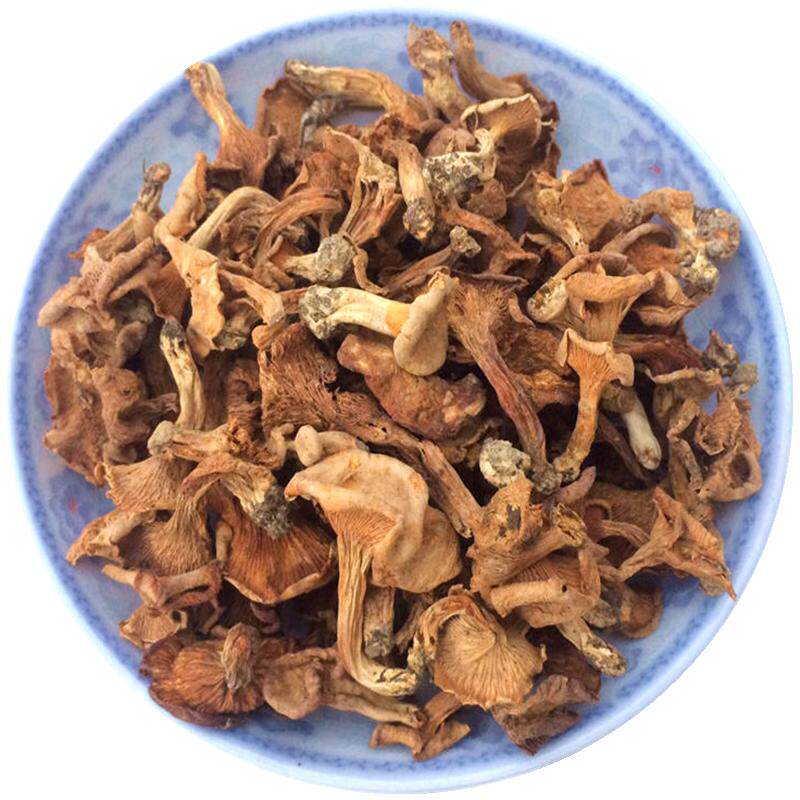 黄丝菌野生鸡油菌湖北250g土特产