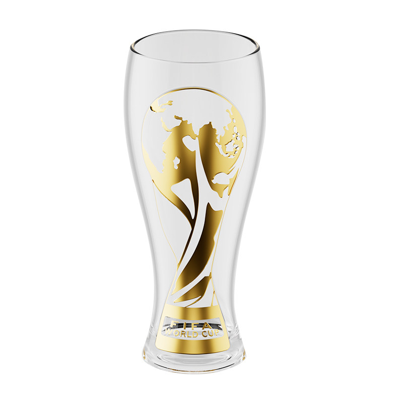 FIFA官方正品世界杯玻璃啤酒杯