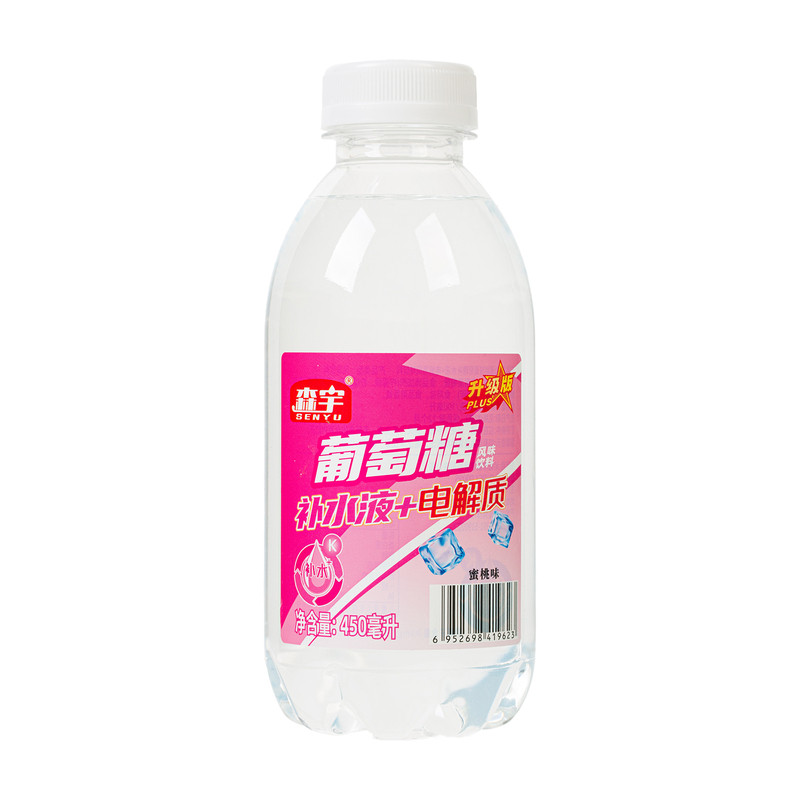 整箱15瓶蜜桃味葡萄糖补水液