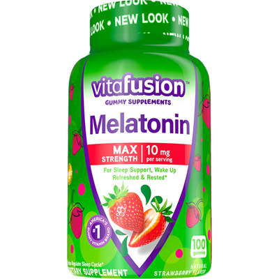 vitafusion褪黑素睡眠糖