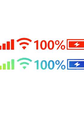 手机WIFI信号贴抖音同款