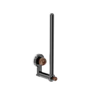 吸盘厨房纸挂架家用免打孔抹布吸油纸橱柜用纸置物架保鲜膜卷纸架