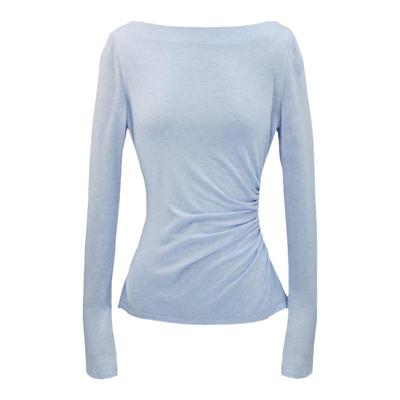 Mordorf一字领羊毛长袖上衣