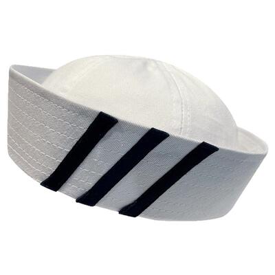 易梦玲同款条纹水手帽