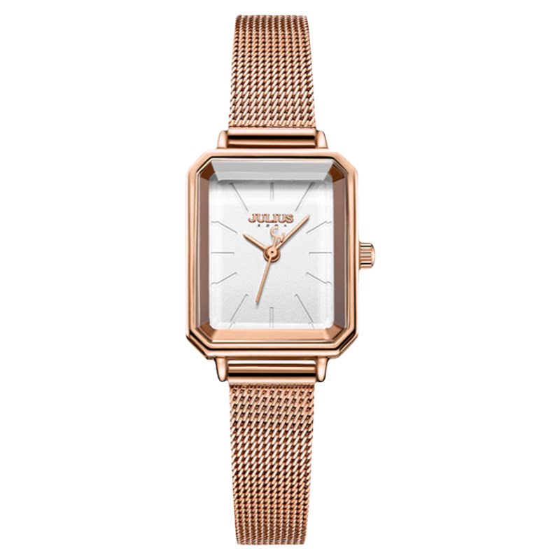 高级感简约小方盘石英表