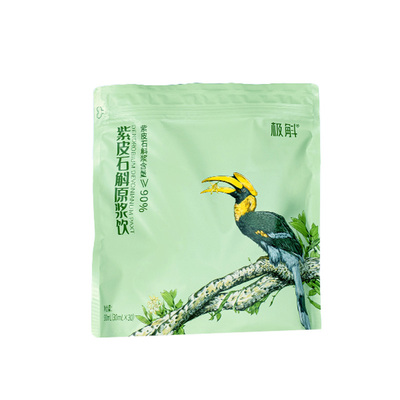 极斛紫皮石斛原浆饮原液滋补养生