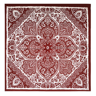 滚烫时光腰果花大方巾日式复古围脖嘻哈街舞hiphop头巾百搭发带潮