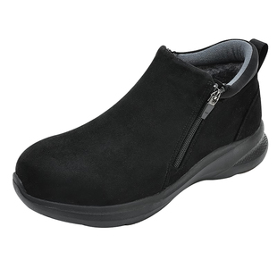 Pansy盼喜日本男鞋加绒加厚保暖羊毛雪地靴超轻舒适厚底棉鞋冬季