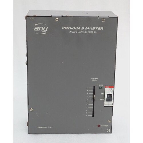 ANYTRONICS ProDim 5 Master Single Channel 5KW Lighting Dimme