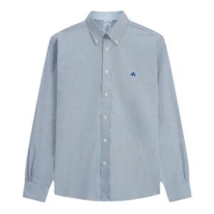 Brooks Brothers/布克兄弟男士经典版牛津纺免烫长袖休闲衬衫