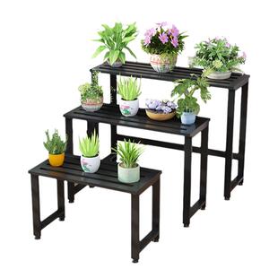 铁艺花架置物架阳台护栏窗台花架子客厅落地式室内多肉植物花盆架