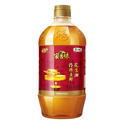 中粮福临门土榨花生油900ml