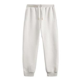 李宁正品日进斗金系列男子挺括舒适针织运动束脚长裤AKLV097-3