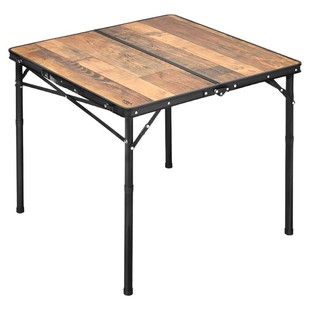 原始人网格折叠桌户外野餐桌子便携式野营桌椅摆摊用露营装备用品