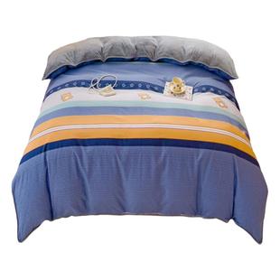 ab面一面纯棉加绒单面法兰绒被套6 7x7单件定制被罩毛绒珊瑚绒230