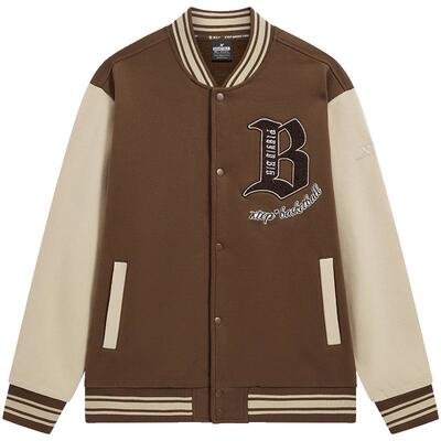 特步春季新款宽松针织外套