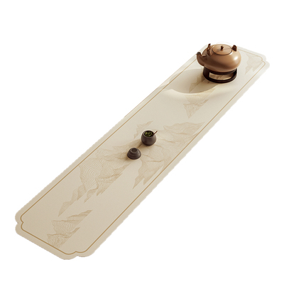 侘寂中式桌旗桌布茶垫