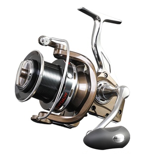 达瓦帝伦威纺车轮全金属无间隙路亚斜口远投专用鱼线轮矶钓竿渔轮