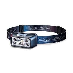 奥克斯头灯2026新款强光超亮充电钓鱼专用感应头戴式照明超长续航