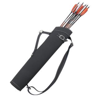 纯牛皮箭壶真皮箭囊背式挂式两用弓箭箭筒美猎竟反传统弓纯皮箭袋