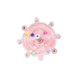刺星球牡丹鹦鹉多彩珍珠米转轮玩具 小鸟趣味解闷啃咬玩具