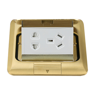 施耐德开关插座 弹出式弹起式插座 五孔地插 地面地插座 全铜防水