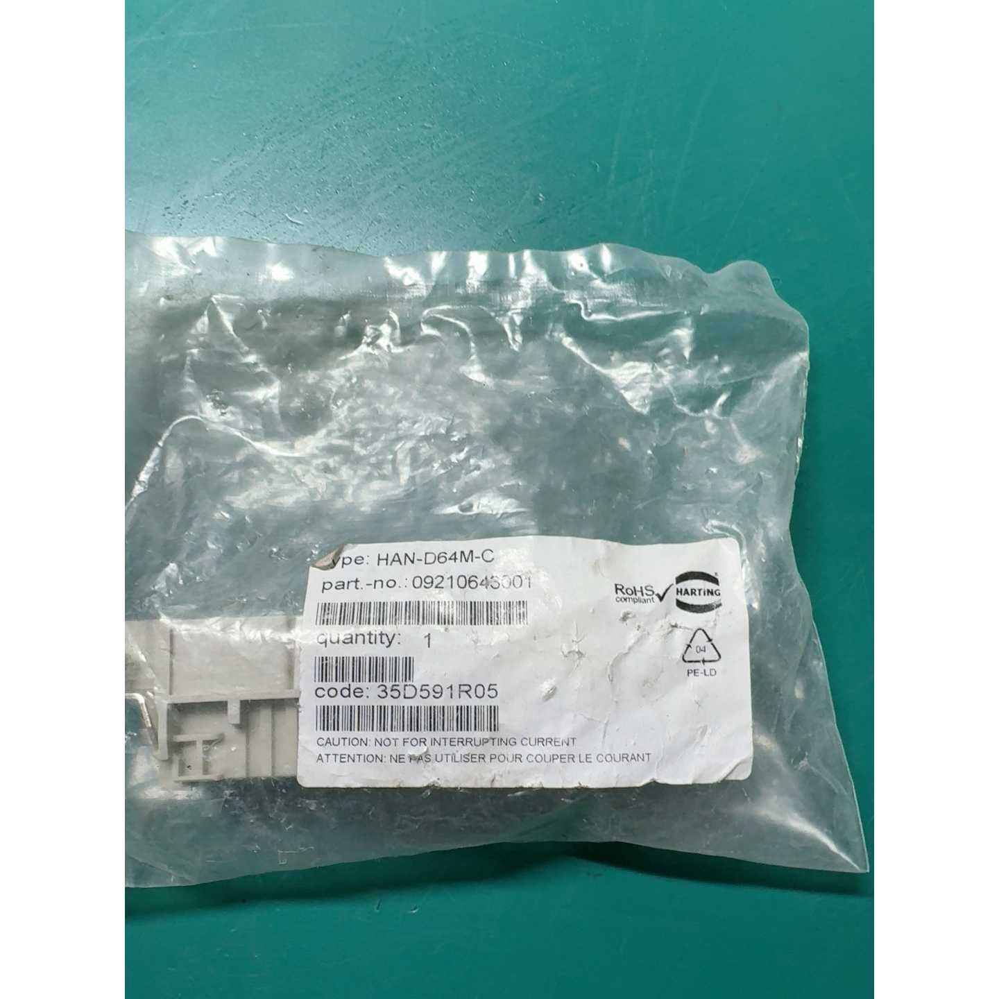 议价-HARTING连接器未使用HAND64MC1个