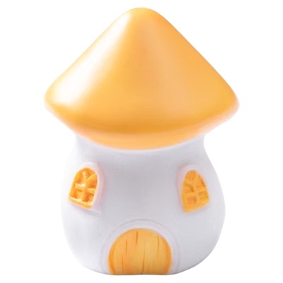 微景观创意石堆复古房蘑菇小房子