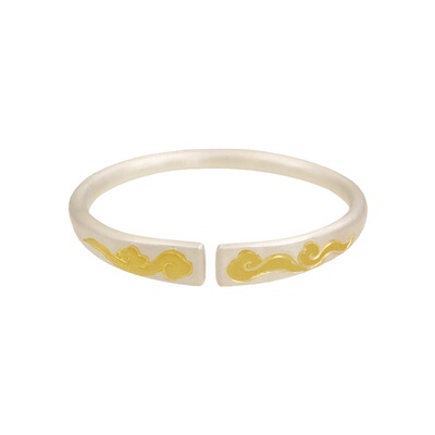 祥云国潮风手工儿童饰品满月礼物