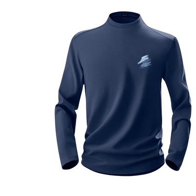 HG真维斯男长袖t恤2025新款速干防晒训练服男士登山吸湿抗菌上衣