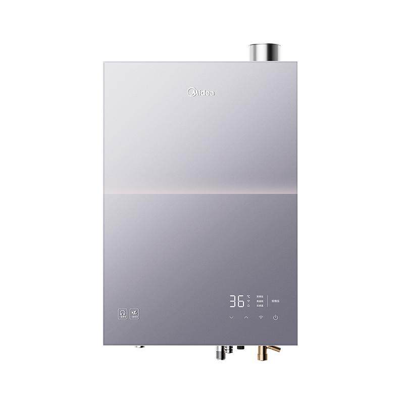 美的安睡2.0燃气热水器M9Tmax家用天然气一级能效恒温16L静音增压 美的蒸魔实拍商品图