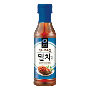 清净园韩国进口鱼露韩式泡菜调料拌料酱油海鲜调味料酱油500g瓶装