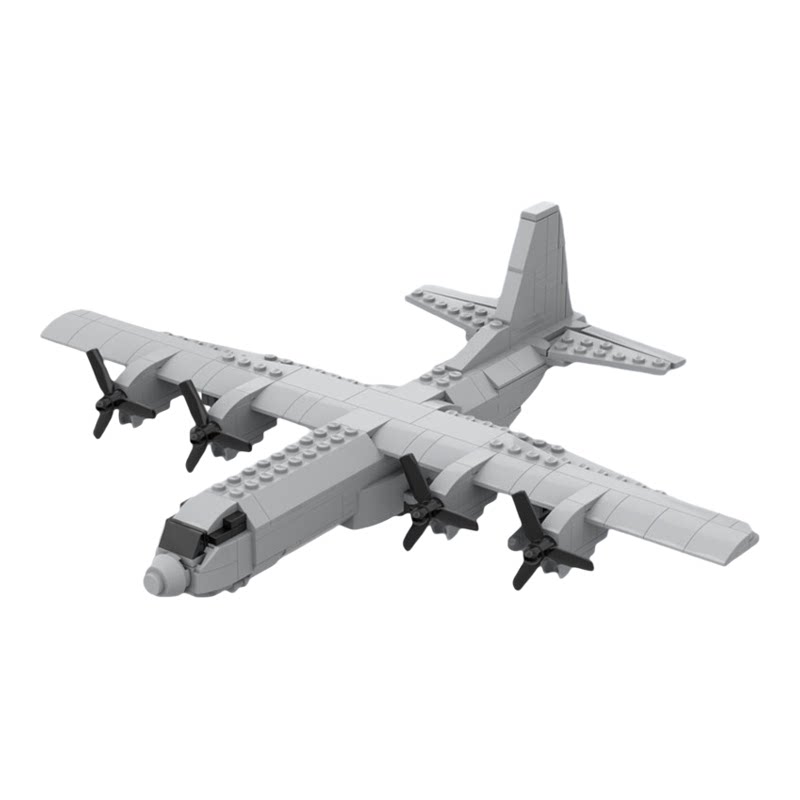C-130大力神运输机积木飞机玩具