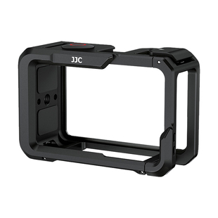 JJC 适用大疆Action5Pro/4/3金属兔笼DJI保护框运动相机脚架手柄超轻拓展框横竖拍快装板磁吸底座保护壳配件