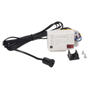 220V橱柜衣柜人体感应开关LED灯带触摸手扫门控红外线分控感应器