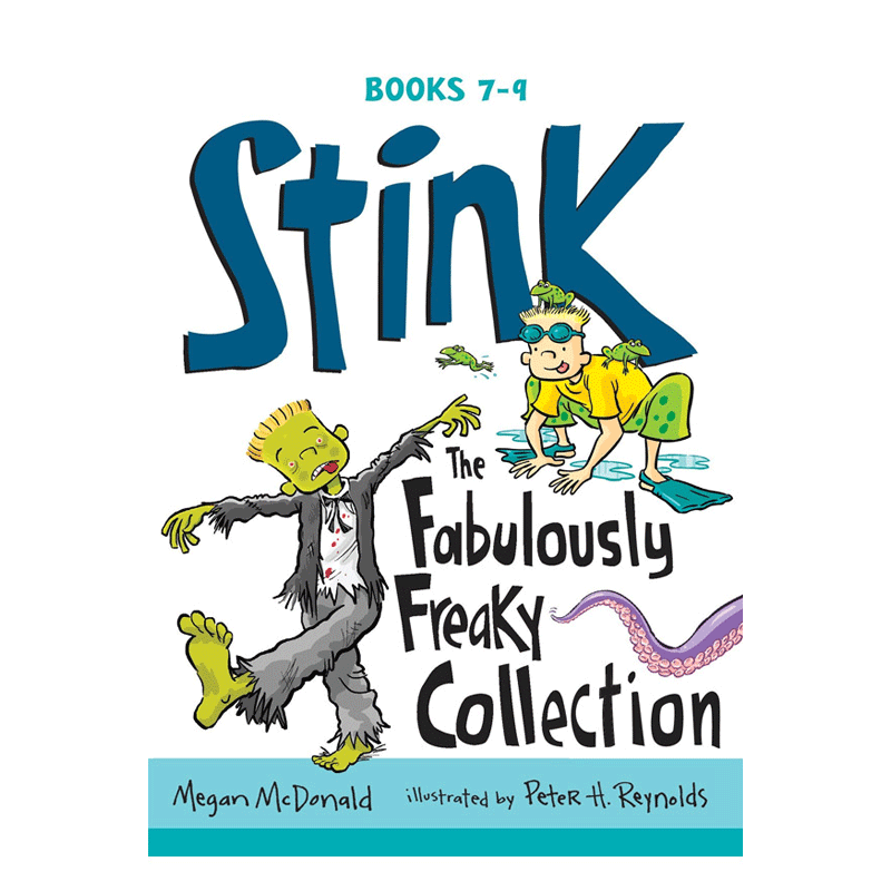 小朱迪姐弟篇Stink7-9册盒装 英文Stink The Fabulously Freaky Collection 英文版进口儿童英语课外阅读书籍 英文原版英语书籍