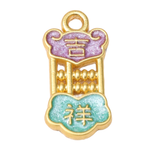 沙金吊坠手绳小配件手工编织手链手串diy滴溜装饰景泰蓝串珠配饰