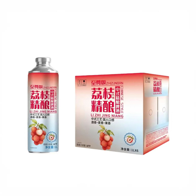 试喝精酿果味啤酒1L大罐低度微醺