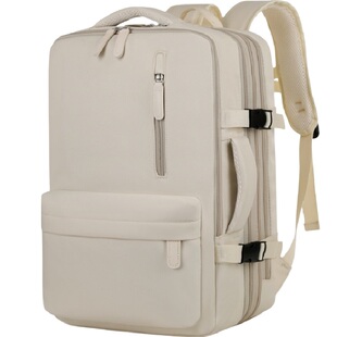 双肩包女士短途旅行包男大学生大容量通勤出差笔记本电脑背包书包