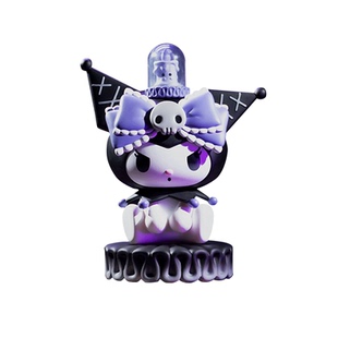 正版三丽鸥库洛米Kuromi盲盒潮玩具手办桌面摆件女孩儿童生日礼品