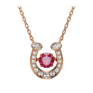 【新品】情人节礼物施华洛世奇Symbolica“红”运马蹄项链本命年