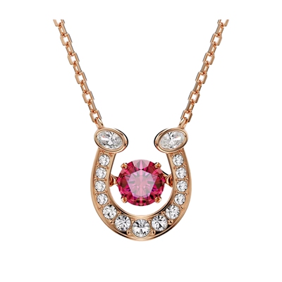 【新品】施华洛世奇Symbolica“红”运马蹄项链本命年配饰礼物
